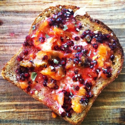 tamarillo toast